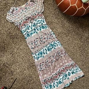 DEPT Maxi Peasant Style Dress size small